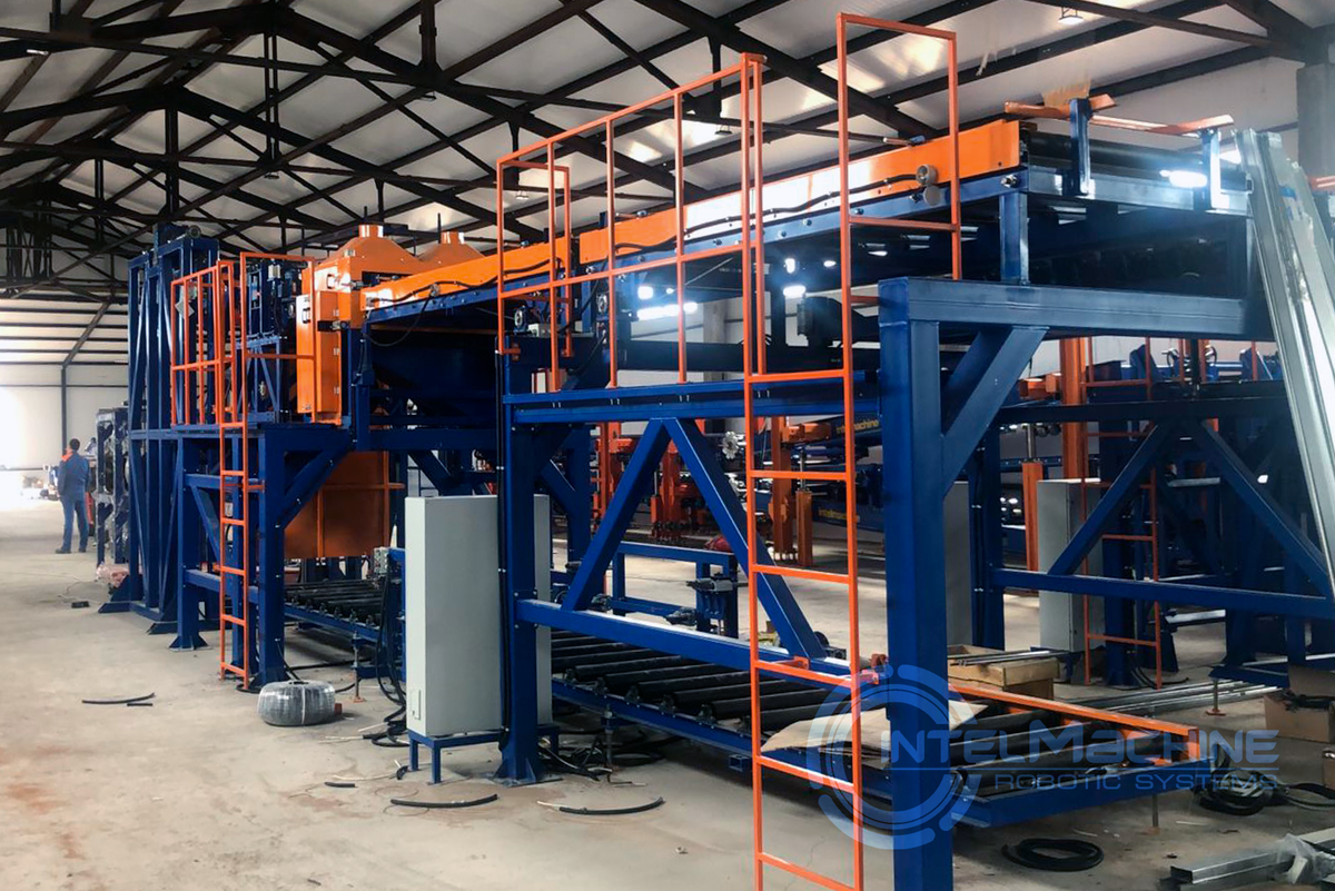 Комплекс автоматизированного распила и подачи ламелей