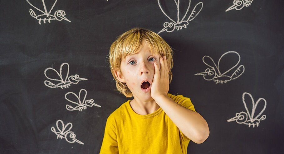 Позаботьтесь о защите ребенка от комаров