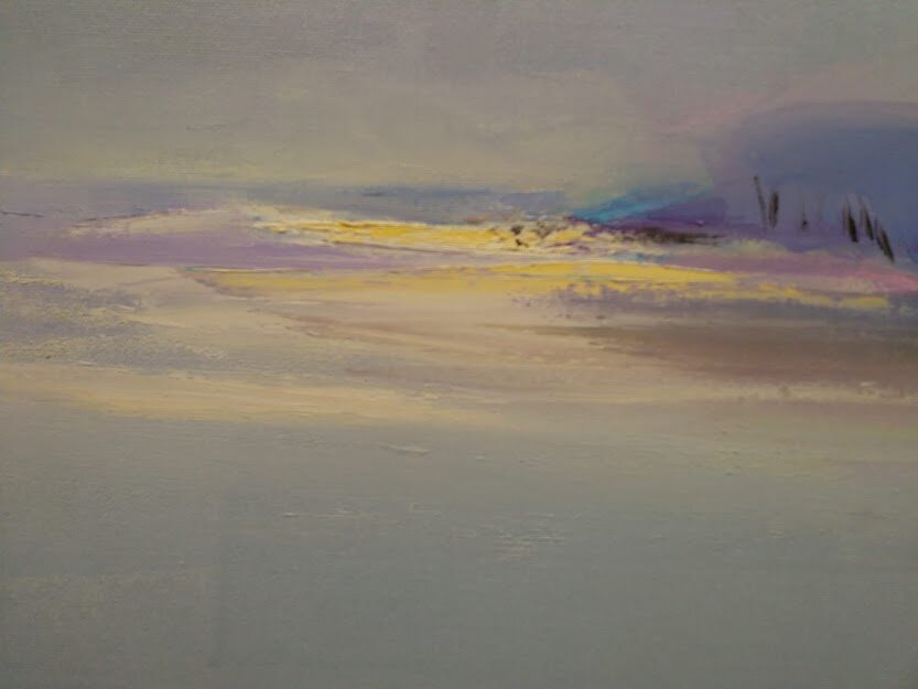 Татьяна Бугаенко, "Снега" (фрагмент), из экспонатов выставки "Миражи"