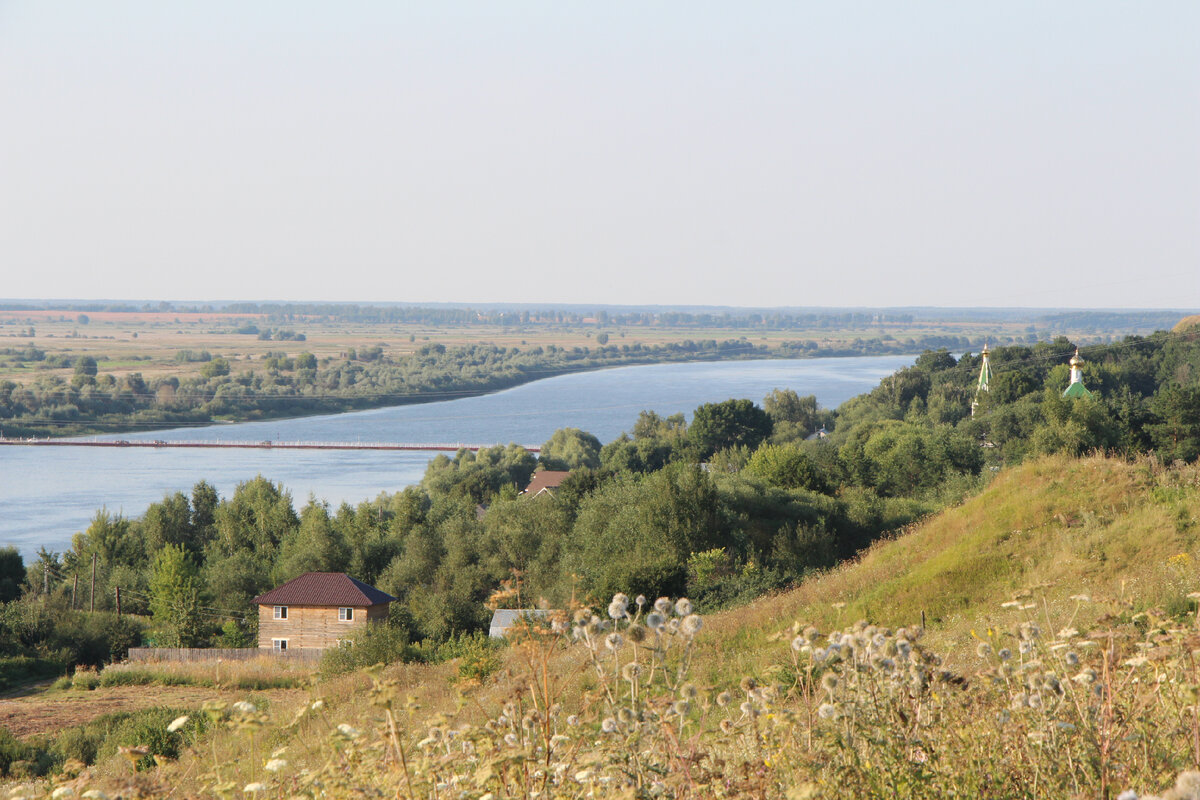 Село Старая Рязань на месте древнерусского города 