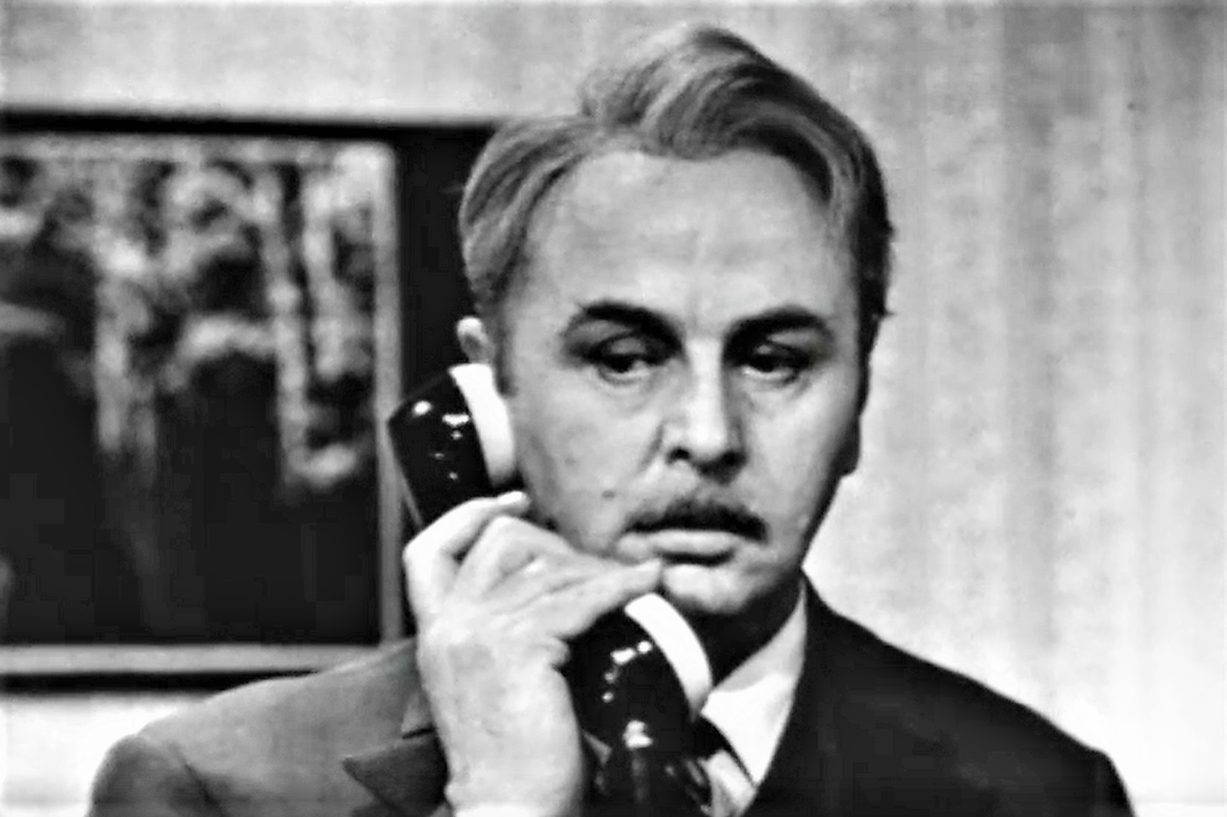 Кадр из телепостановки "Конец "Черных рыцарей" (1969)