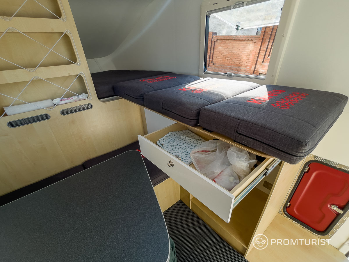 Как выглядит внутри автодом для России на базе Lada Niva. 2 спальных места, туалет и много всего полезного 🚚🇷🇺🤪7