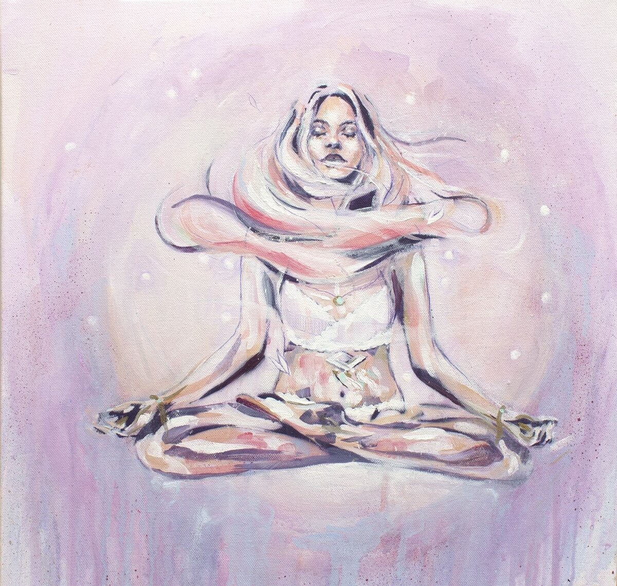 Мама 1 дзен. Медитация иллюстрация. Медитация акварель. Картина медитация. Рисование медитация.