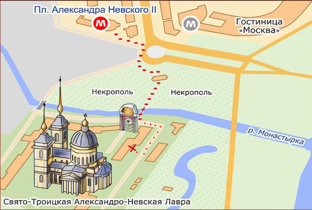 Гостиница москва санкт петербург карта