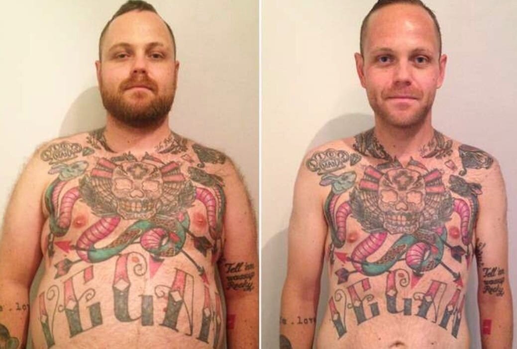 Тату до и после похудения ТАТУ И ИЗМЕНЕНИЕ ВЕСА Shatrov Tattoo Дзен