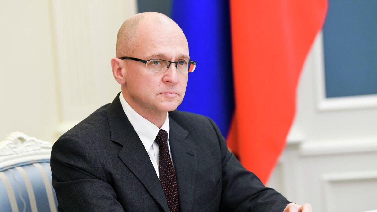    Первый заместитель руководителя администрации президента РФ Сергей Кириенко© РИА Новости / Алексей Никольский