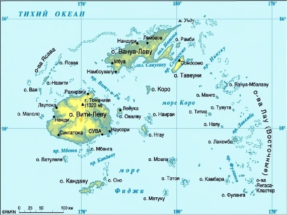 Какой остров имеет. Острова Фиджи на карте мира. Остров Фиджи на карте Тихого океана. Австралия море Фиджи. Острова Фиджи и Тонга на карте.