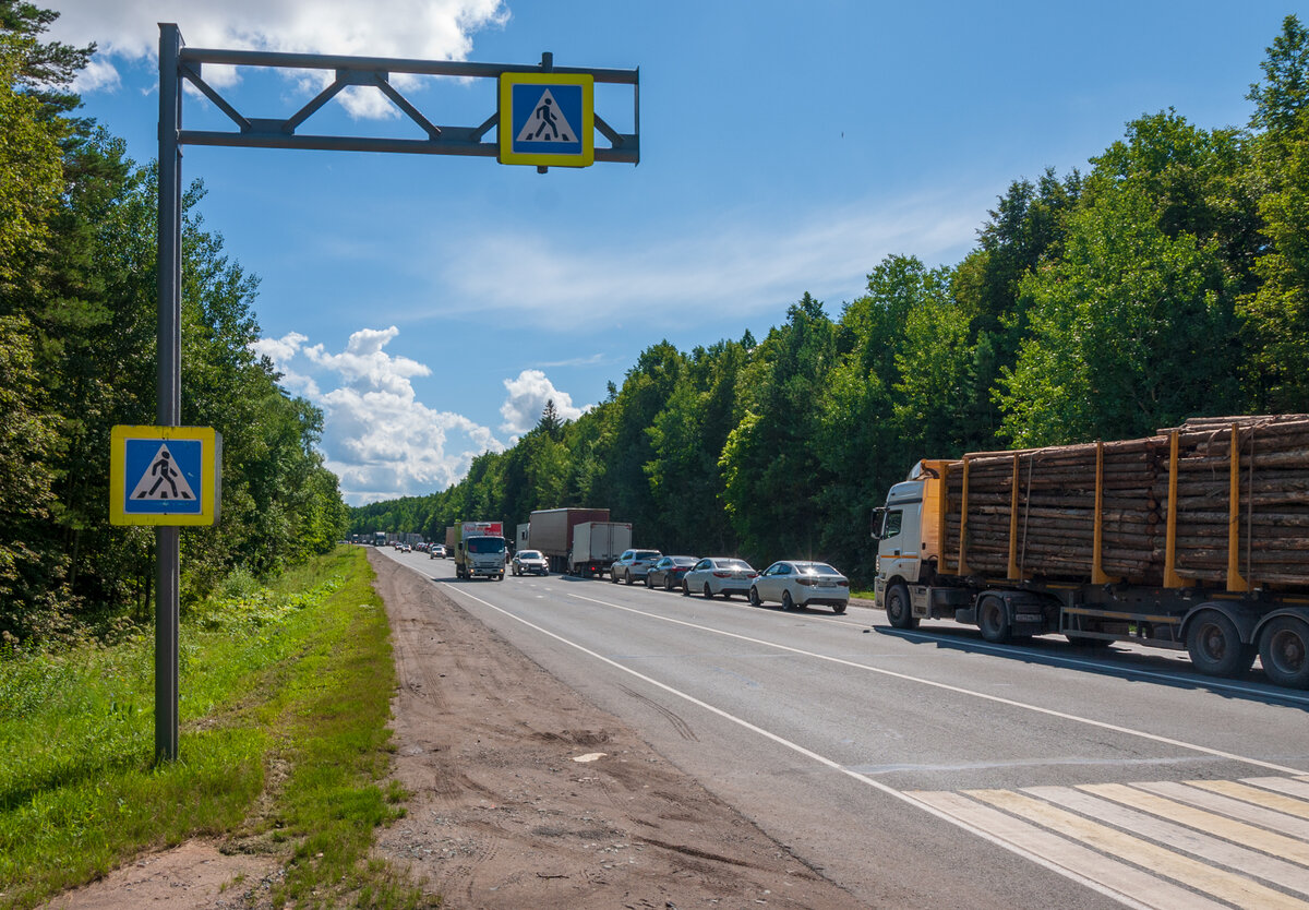 Пробка возле Пугачёво