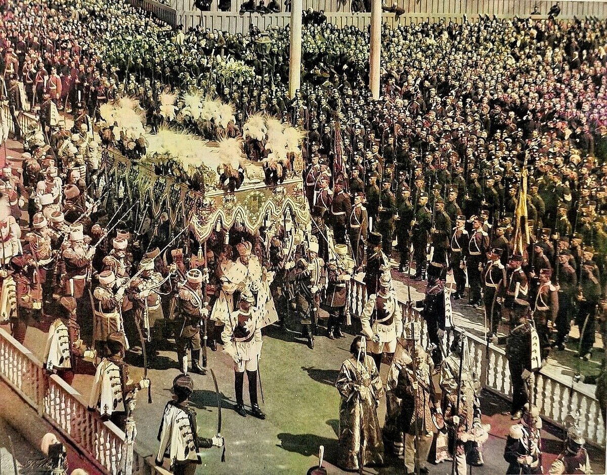 Коронационное шествие Николая II