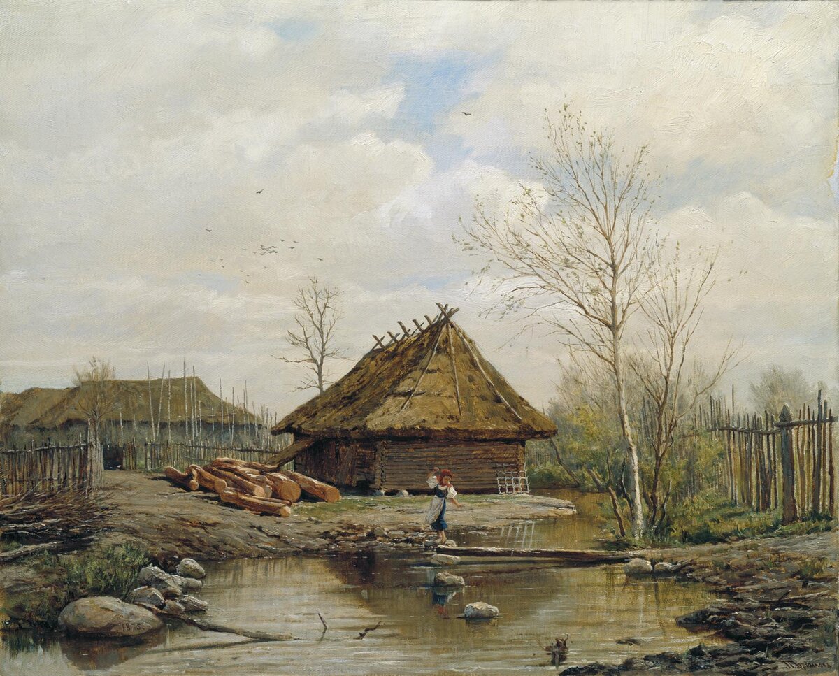  Павел Александрович Брюллов. Весна. 1875 