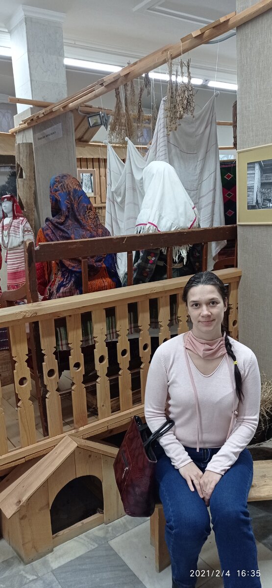 Посиделки - шитье полога