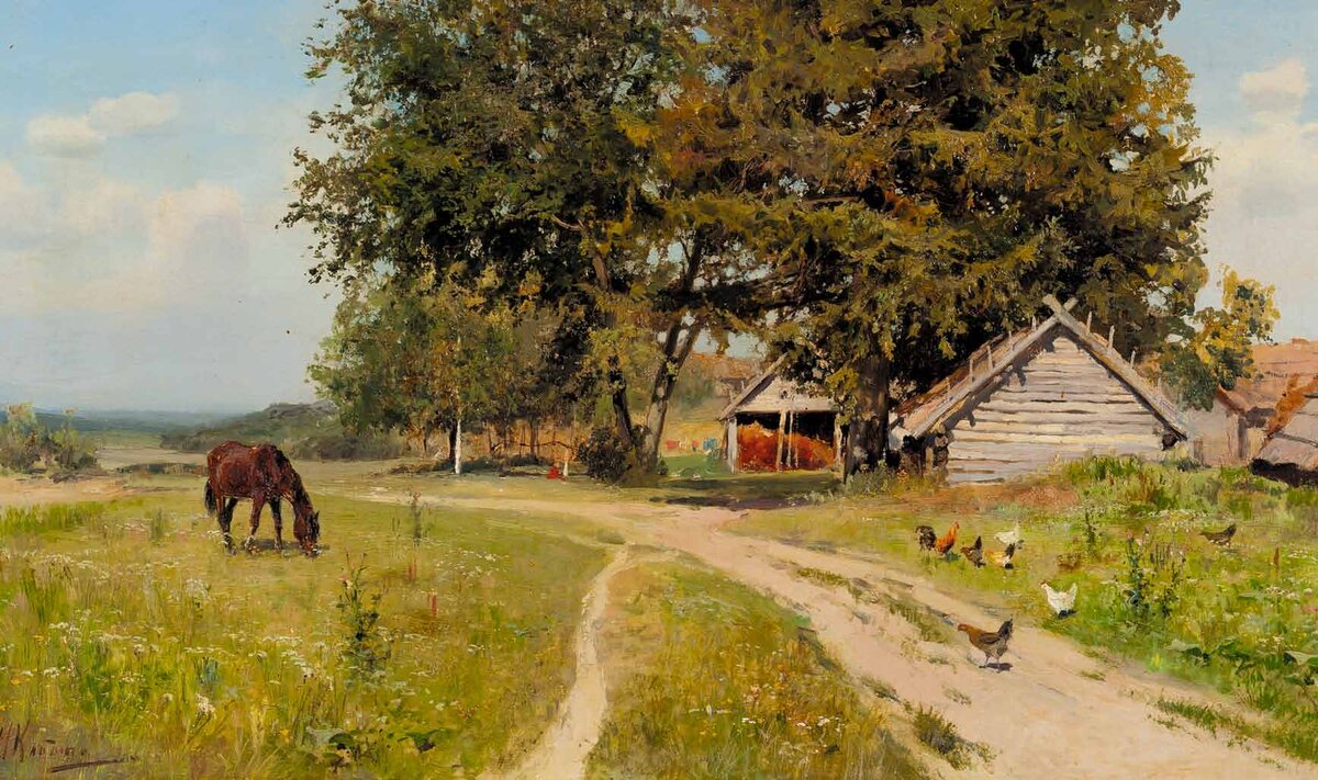 Художник Клодт Евгений Александрович