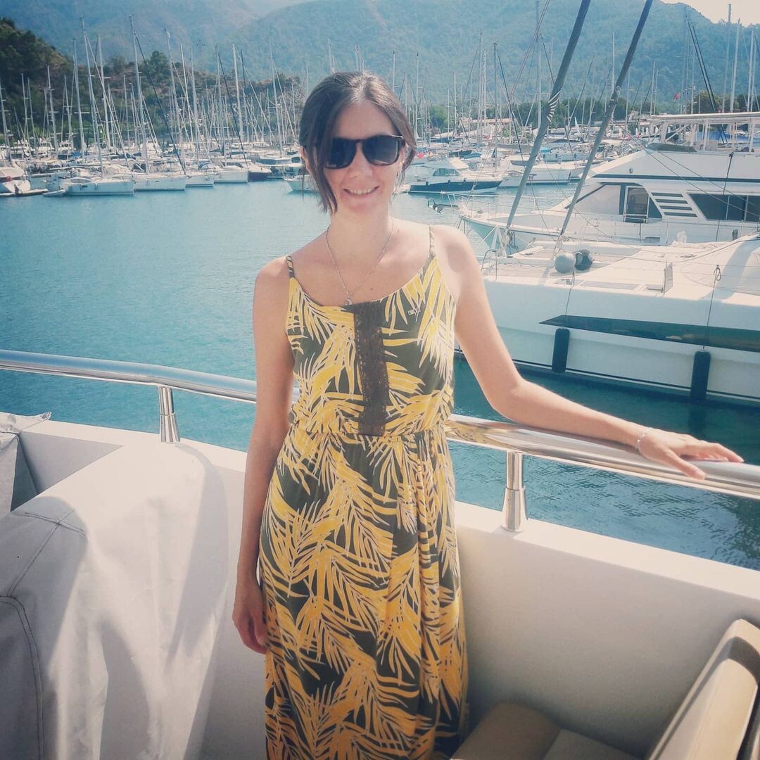 На отдыхе на яхте в Фетхие.