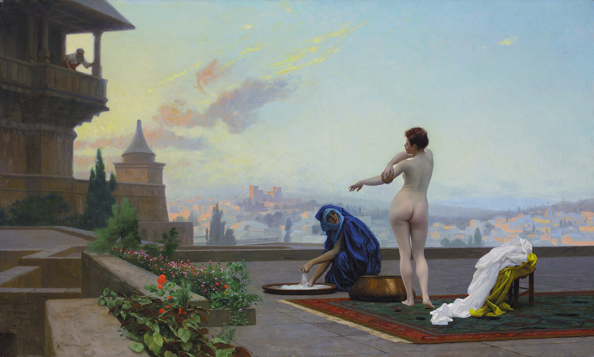 Жан-Леон Жером (1824-1904, Франция) Батшеба. 1889. Частная коллекция 