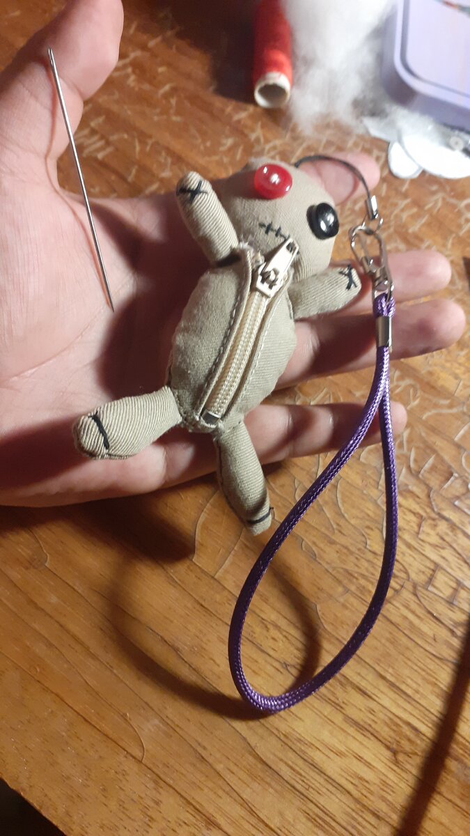 Ручная работа, кукла Вуду