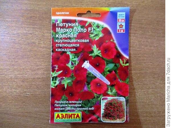 Семена петунии в гранулах