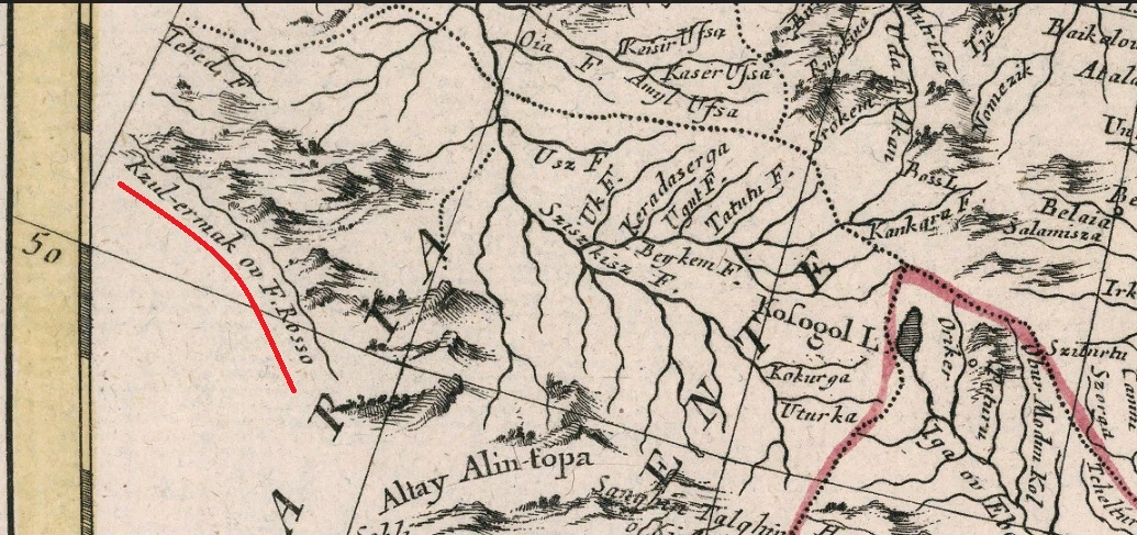 "La Tartaria Chinese", 1784.