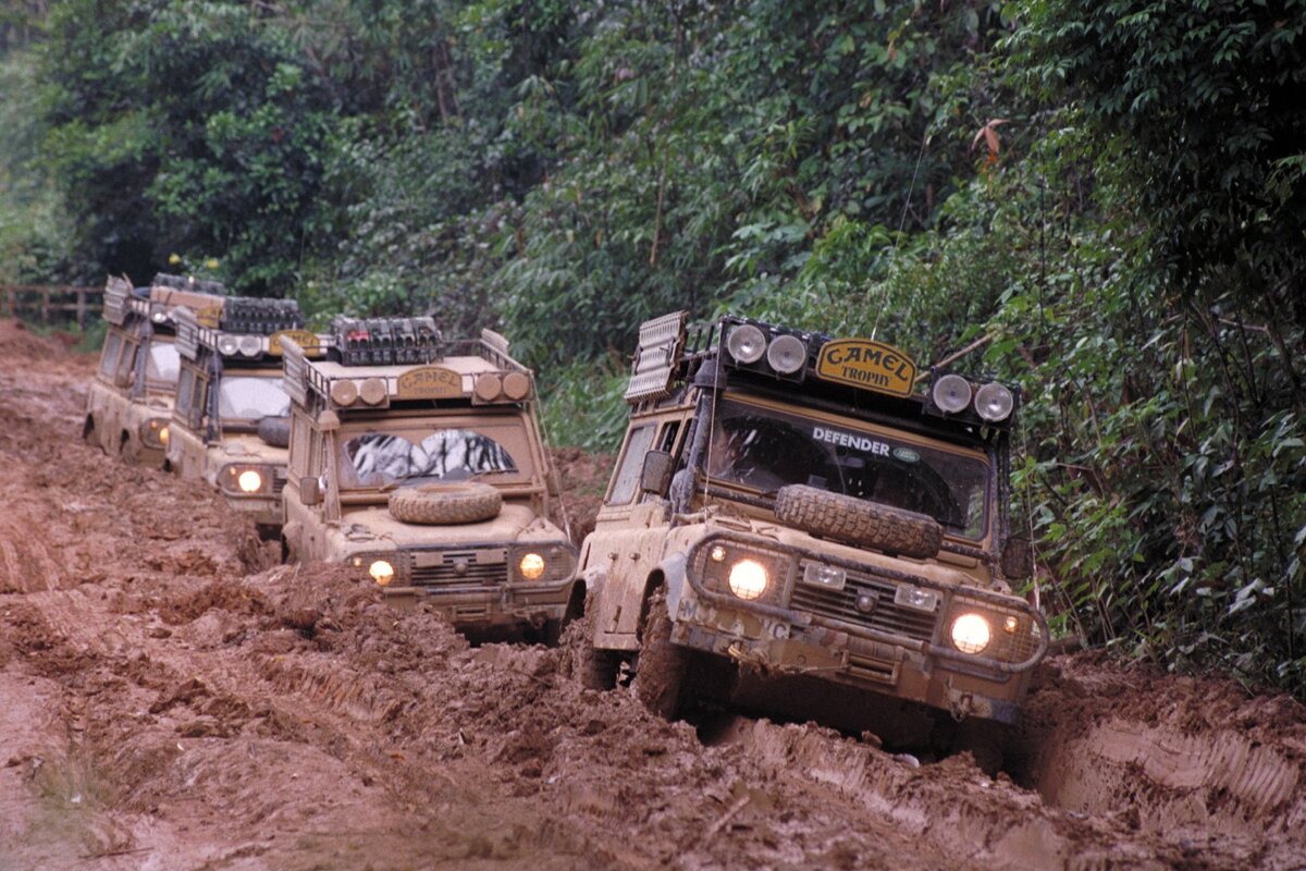 Ленд Ровер Camel Trophy