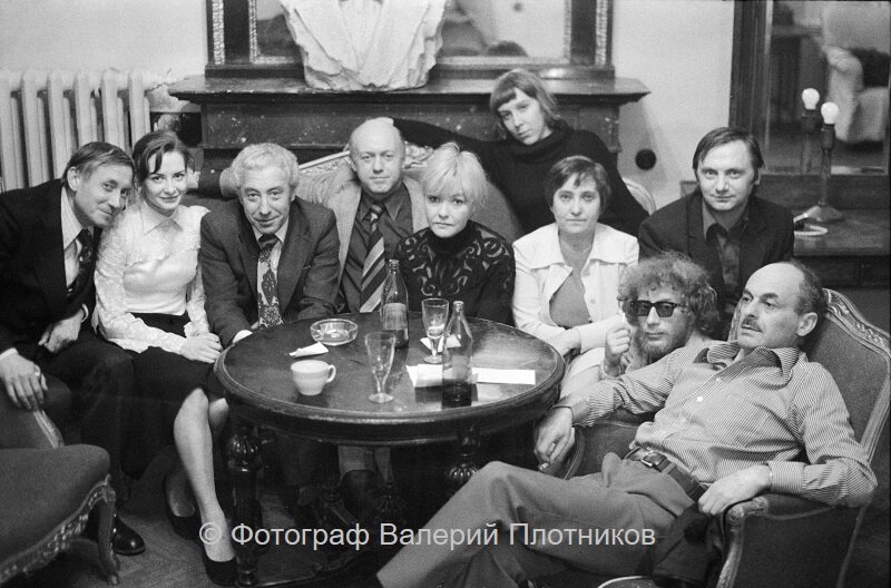 БОРИС МЕССЕРЕР с Беллой Ахмадулиной, Евгением Евтушенко и Булатом Окуджавой