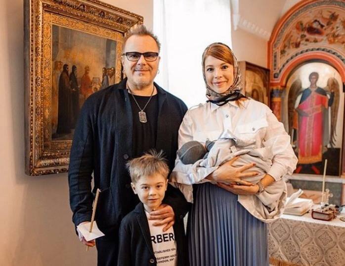 Наталья Подольская и Владимир Пресняков-младший с сыновьями. Фото: Instagram.com/nataliapodolskaya