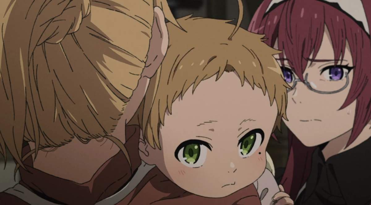 Горничная побаивается главного героя