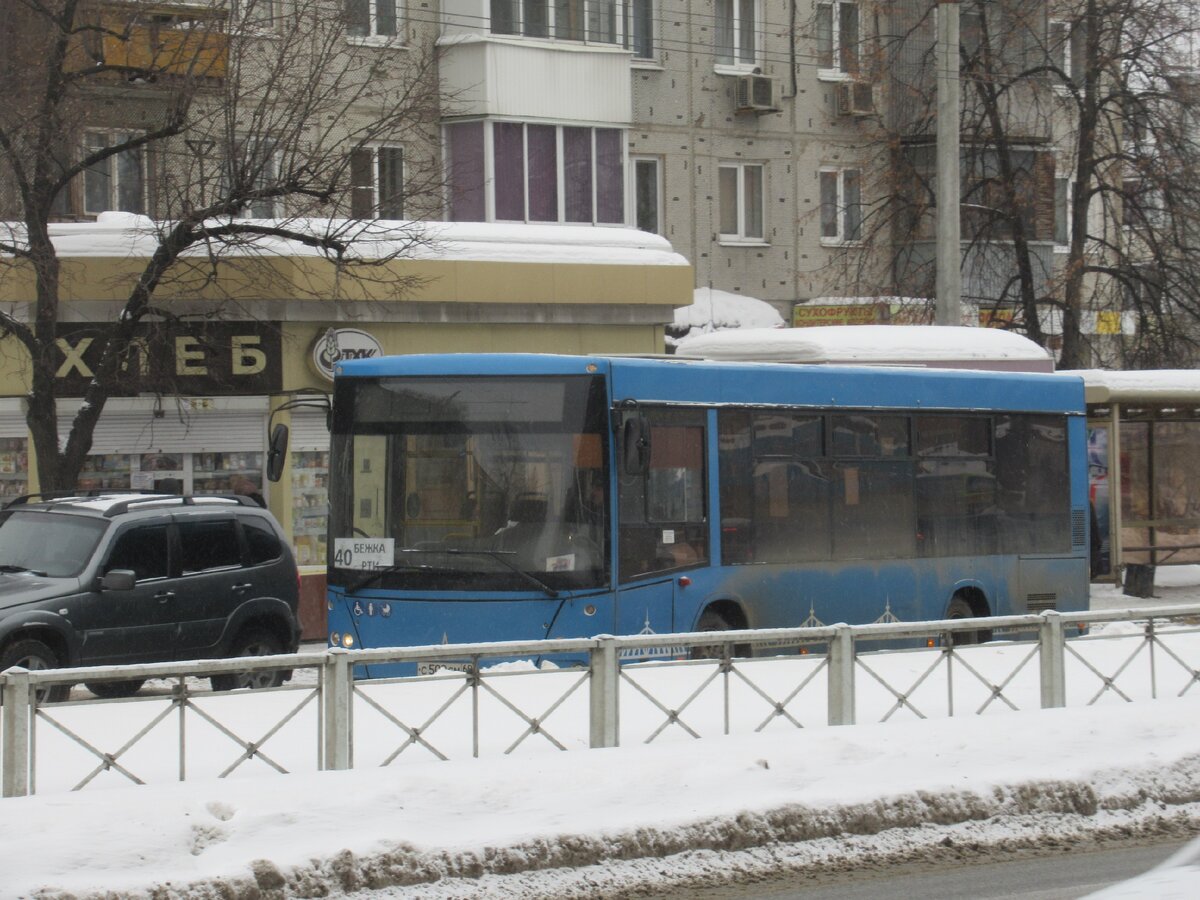 МАЗ-206  на новом 40 маршруте, фото автора
