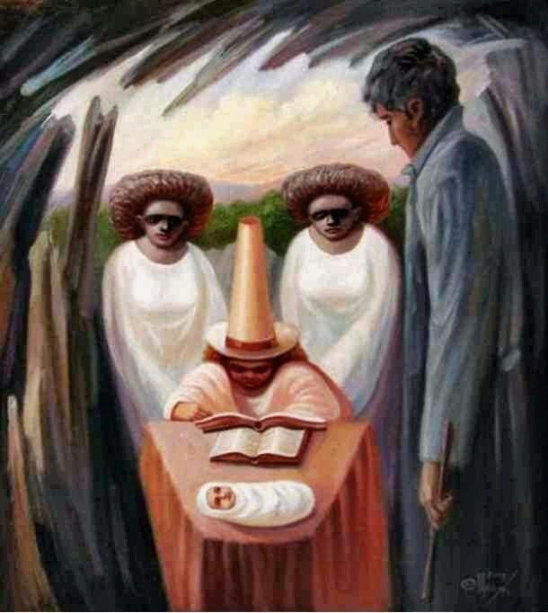 художник: Октавио Ocampo,  источник фото: https://www.tilestwra.com