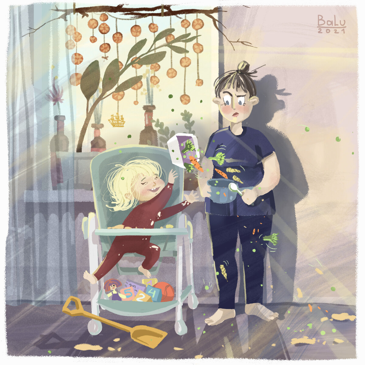 Нарисовалось после неудачного кормления))) @balu_pic