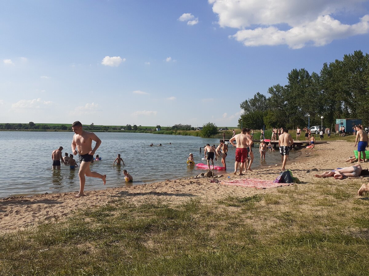 На нашем пляже. Июнь 2020-го