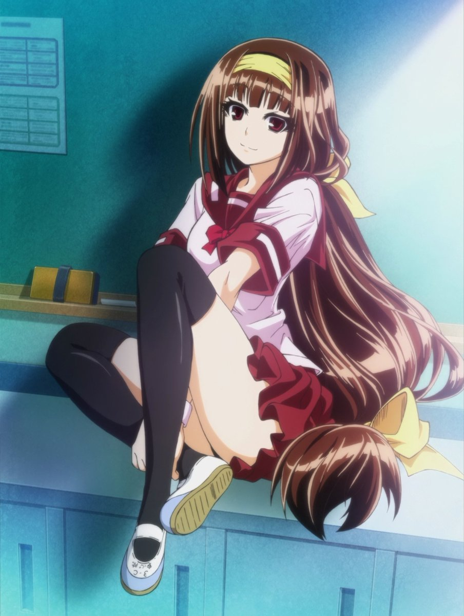 Изображено из аниме - Ящик предложений  Мэдаки  : сверхлюди