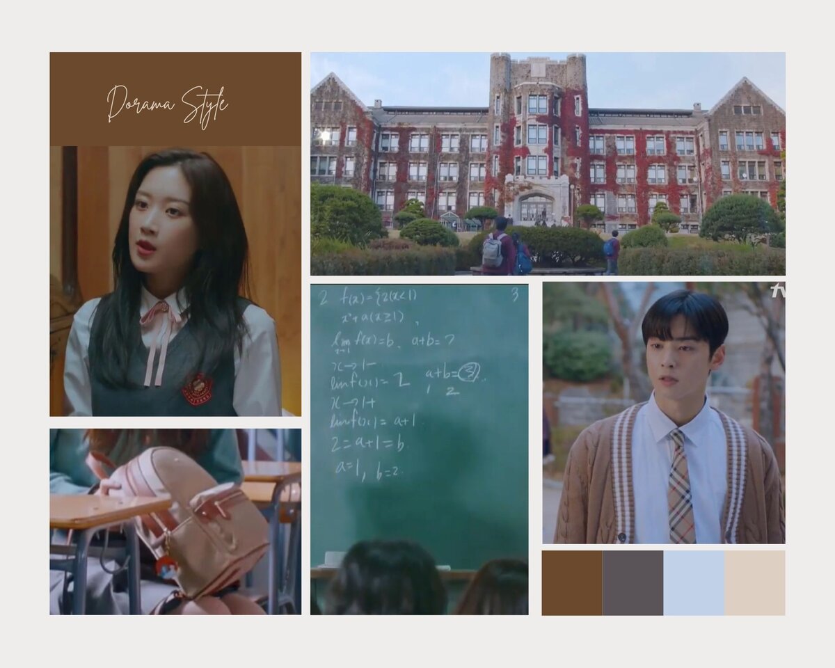 Подборка на основе кадров из дорамы