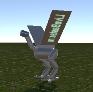 Умный Страус в момент достижения многомерного образа требуемого результата