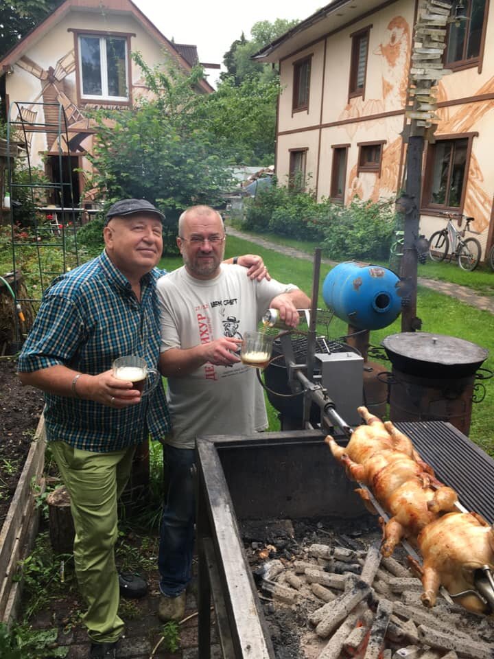 Виктор Пеленягрэ и Михаил Пихур 