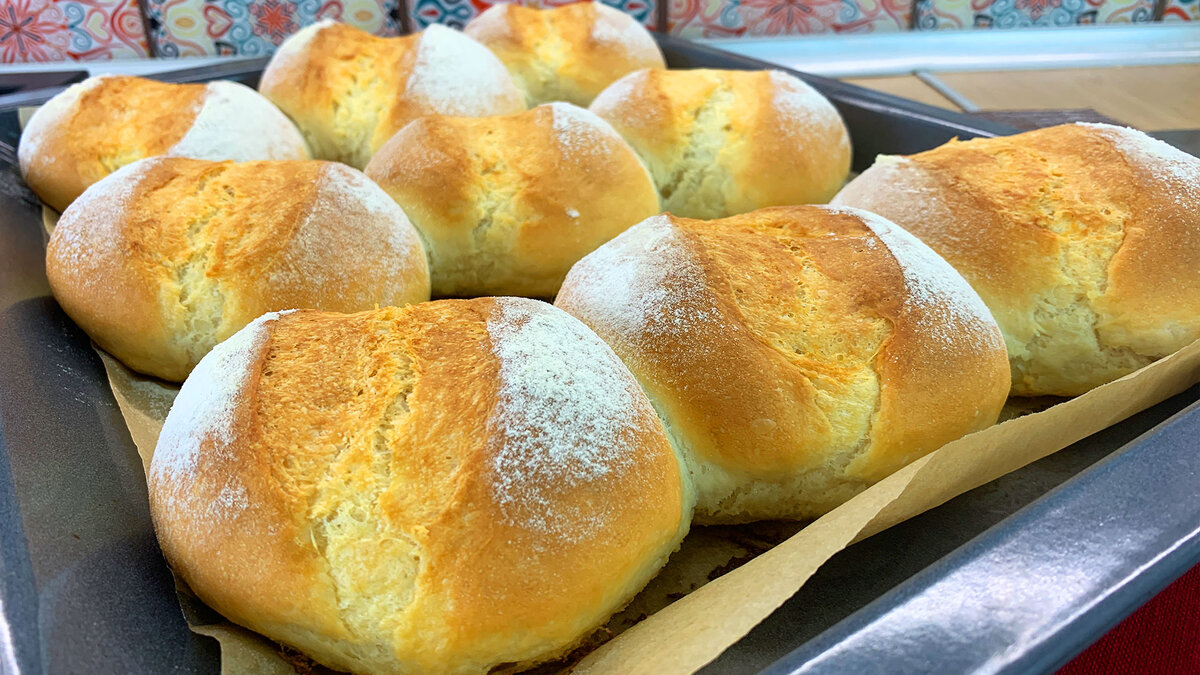 Ароматный домашний хлеб: Молочная булка.