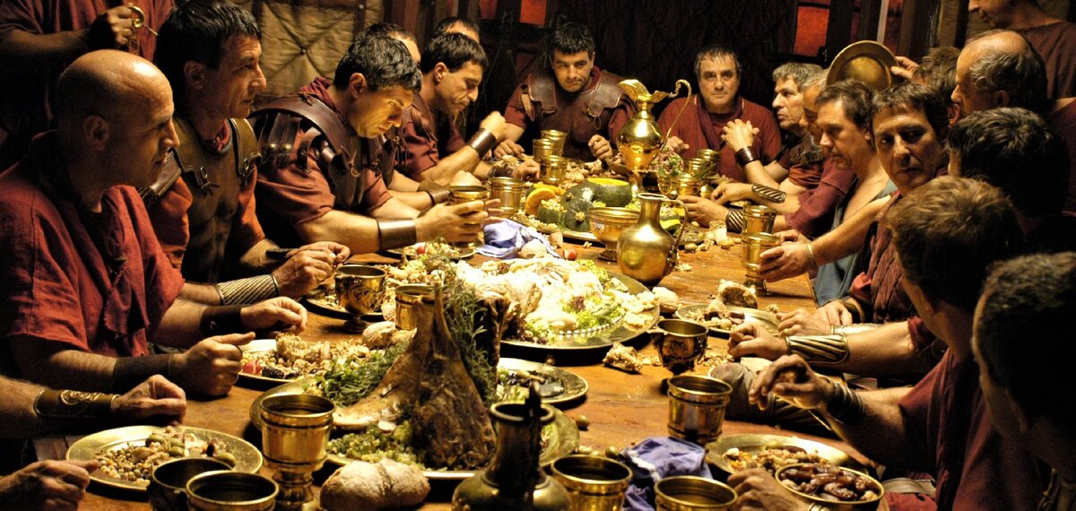 Кадр из телесериала "Рим"