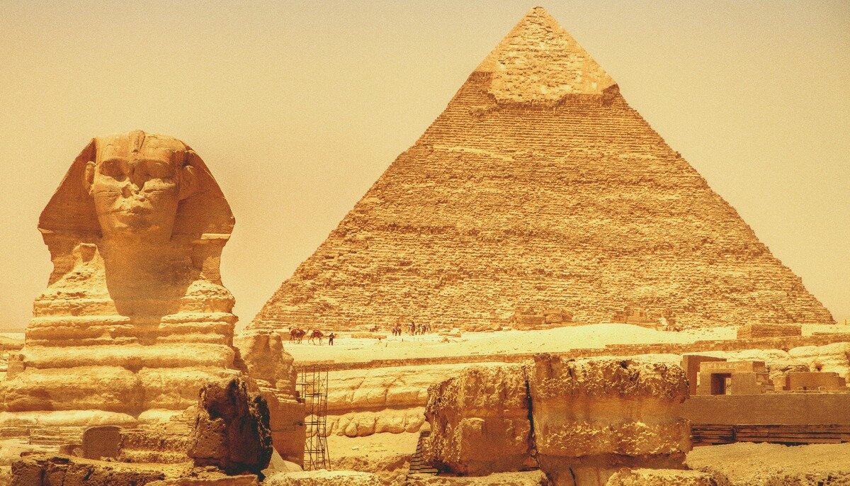 Великая пирамида Хеопса в Гизе