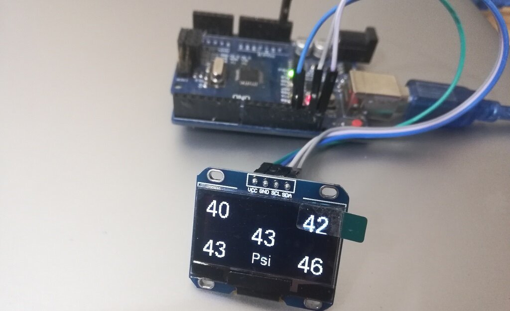 Скетч на Arduino в процессе отладки