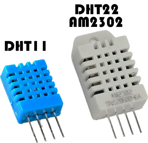 Датчики температуры DHT11 и DHT22