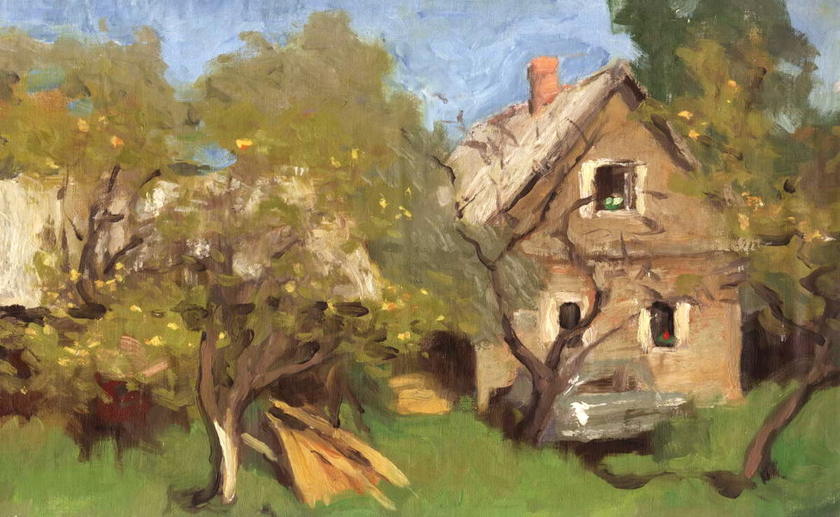 Художник орешников картины