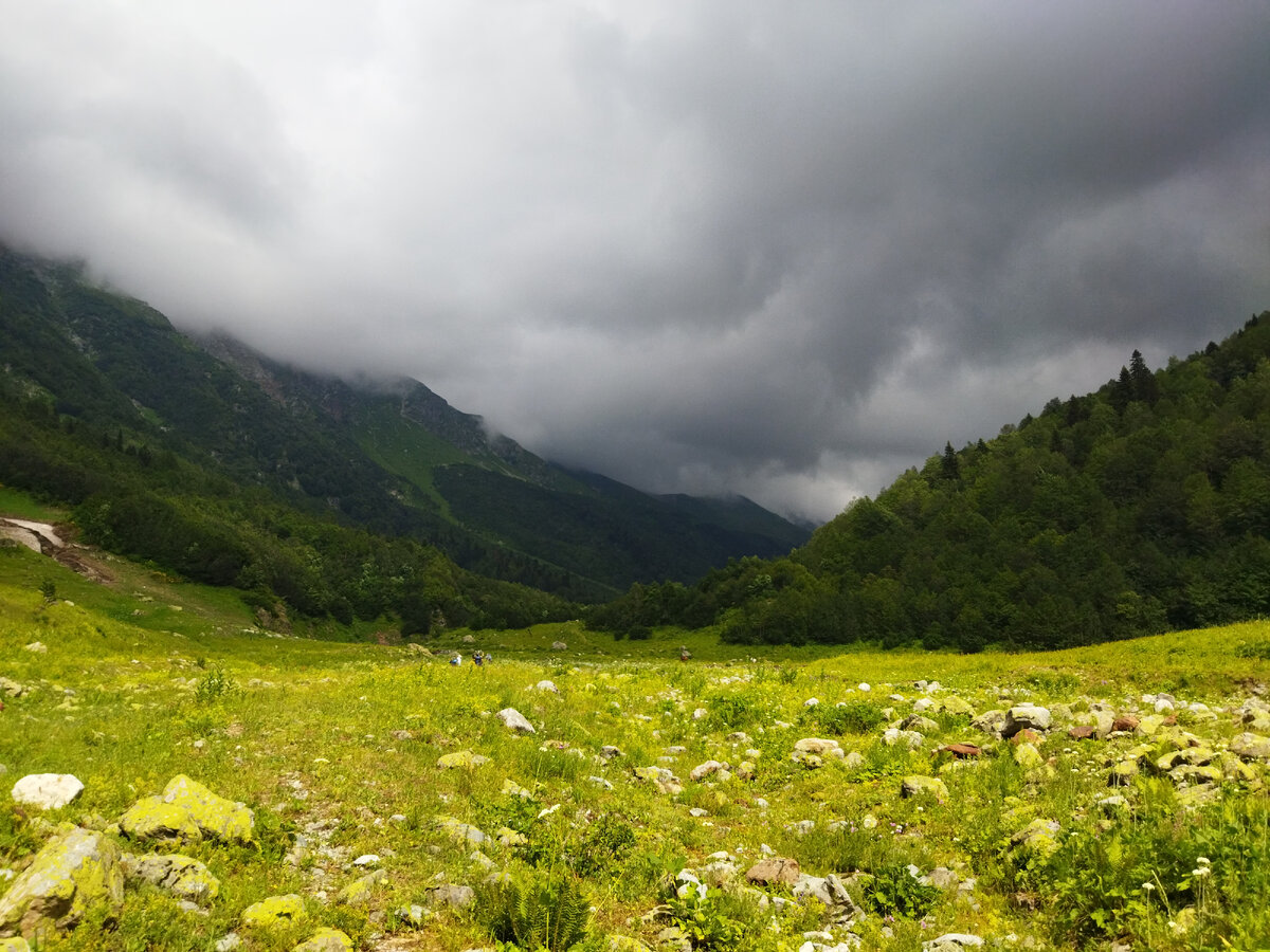 Долина реки Лашпсы