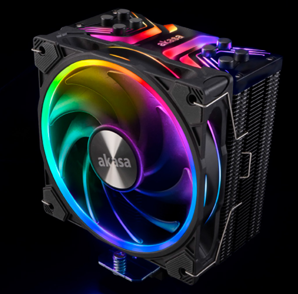 Asrock polychrome. Башенный кулер с RGB LGA 1700. Akasa. Анонсирован новый кулер Assassin 4. Башенные вентиляторы от жары.