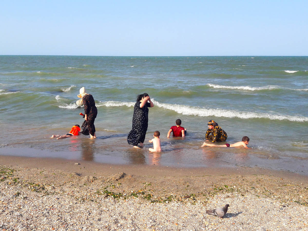 пляжи дагестана на каспийском море