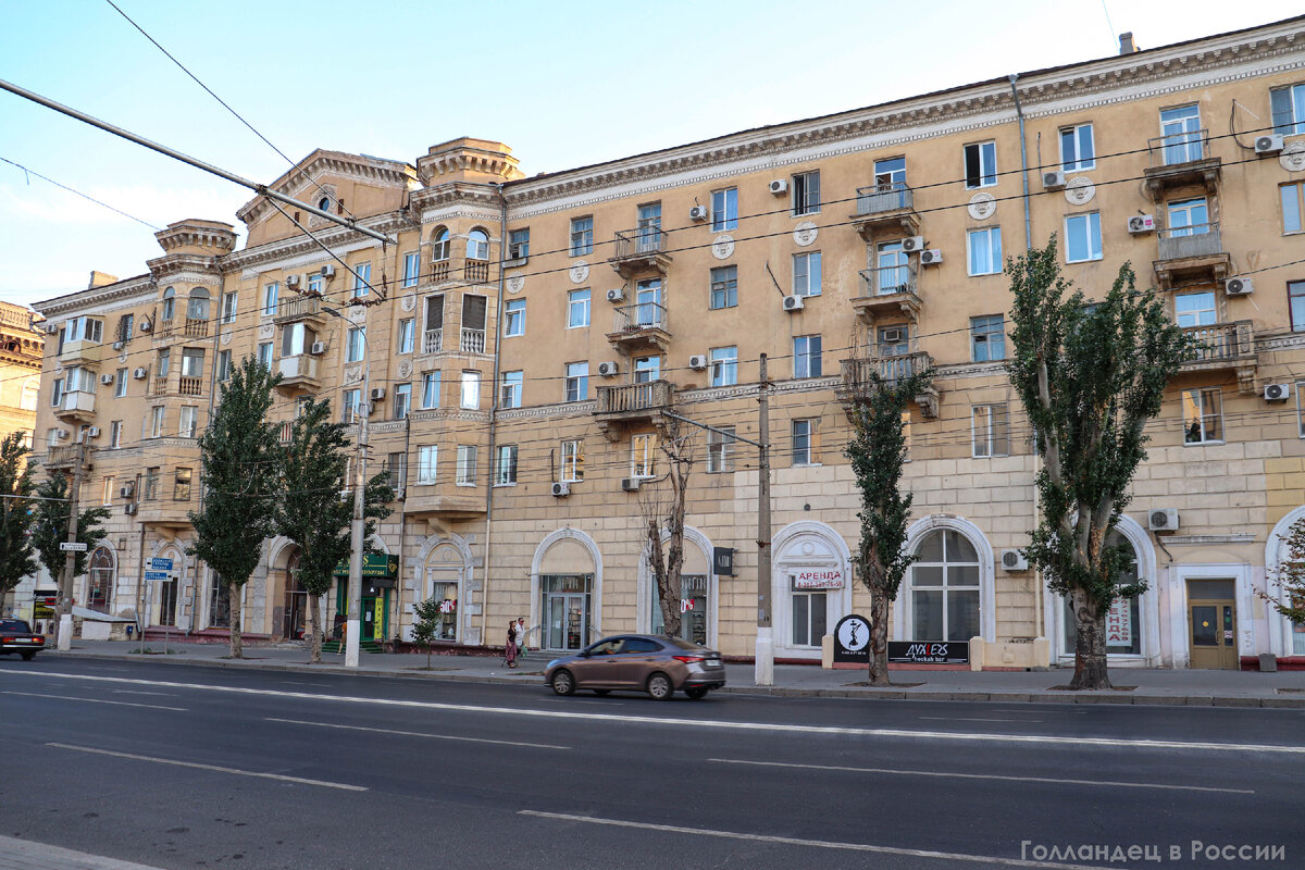 Ленинградский проспект в Москве? Нет, это Волгоград. Фото: из личного