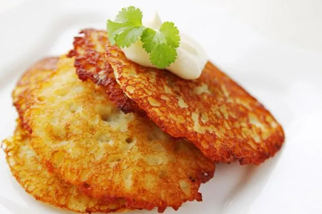Драники на крупной терке 