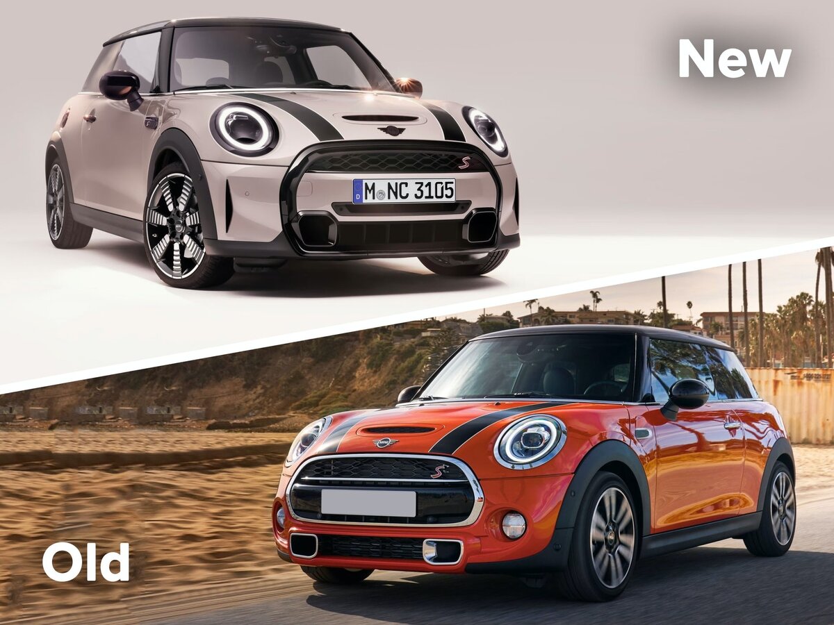 Новый автомобиль внешне  отличается от уходящего автомобиля, насколько сильно решать Вам)