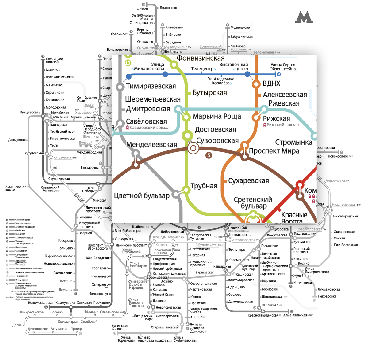 Карта метро москва станция окружная