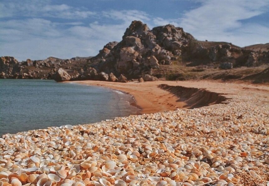 Генеральский пляж, фото с берега