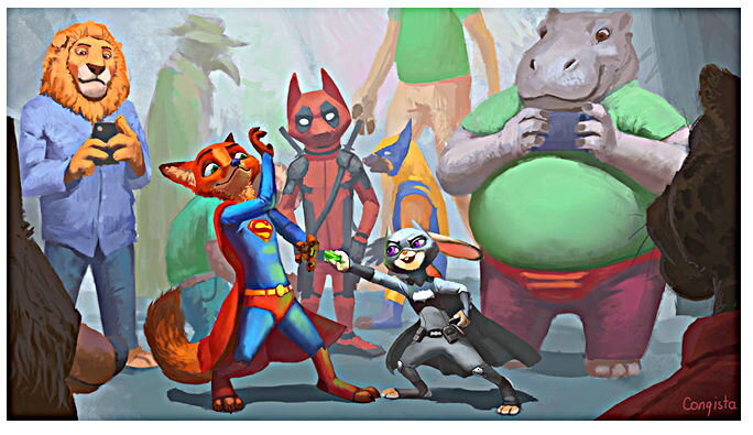 Nick and Judy от Conqista 