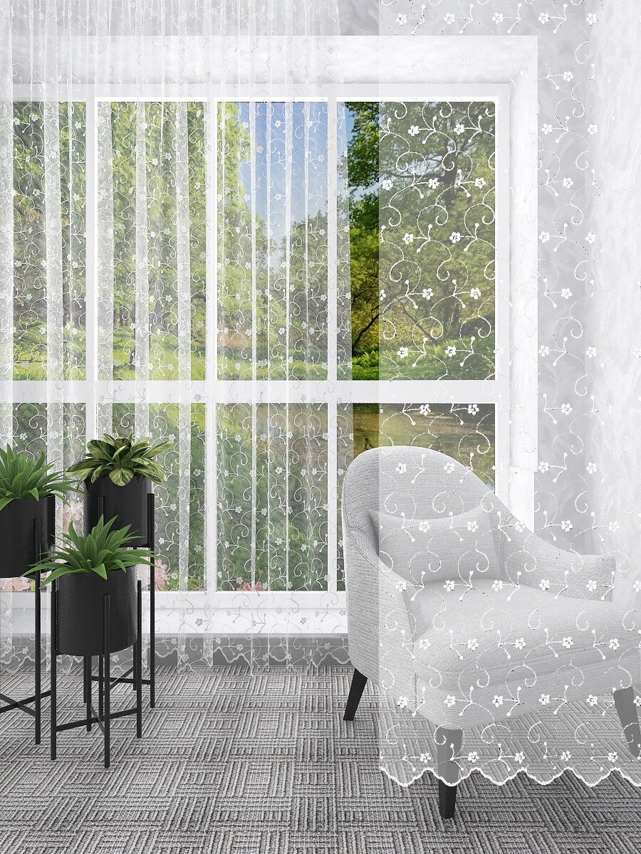 НА ФОТО: Тюль-сетка INVA " Флора" АРТИКУЛ: 40669857 https://www.wildberries.ru/catalog/40669857/detail.aspx?targetUrl=SP 