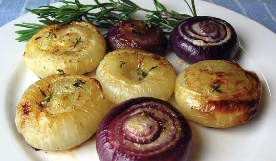 Печеный лук